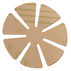 1-Step Fining Pads for Polycarbonate and Trivex - Durafilm 30 Micron Green Stripe